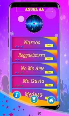 Anuel AA 🎼 Piano game android App screenshot 3